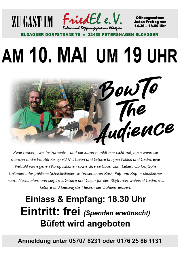 10. Mai – 19 Uhr
