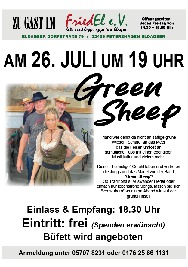 26. Juli – 19 Uhr