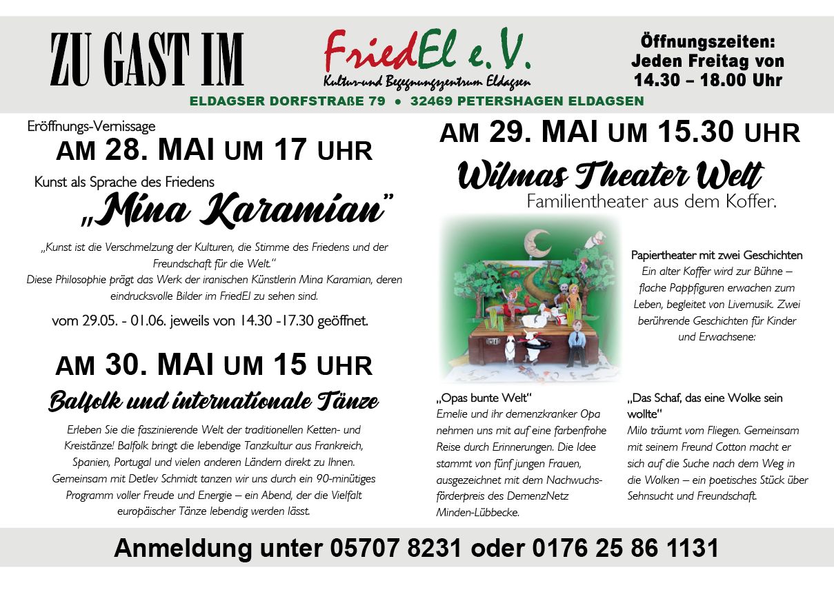 Kulturwoche an Himmelfahrt