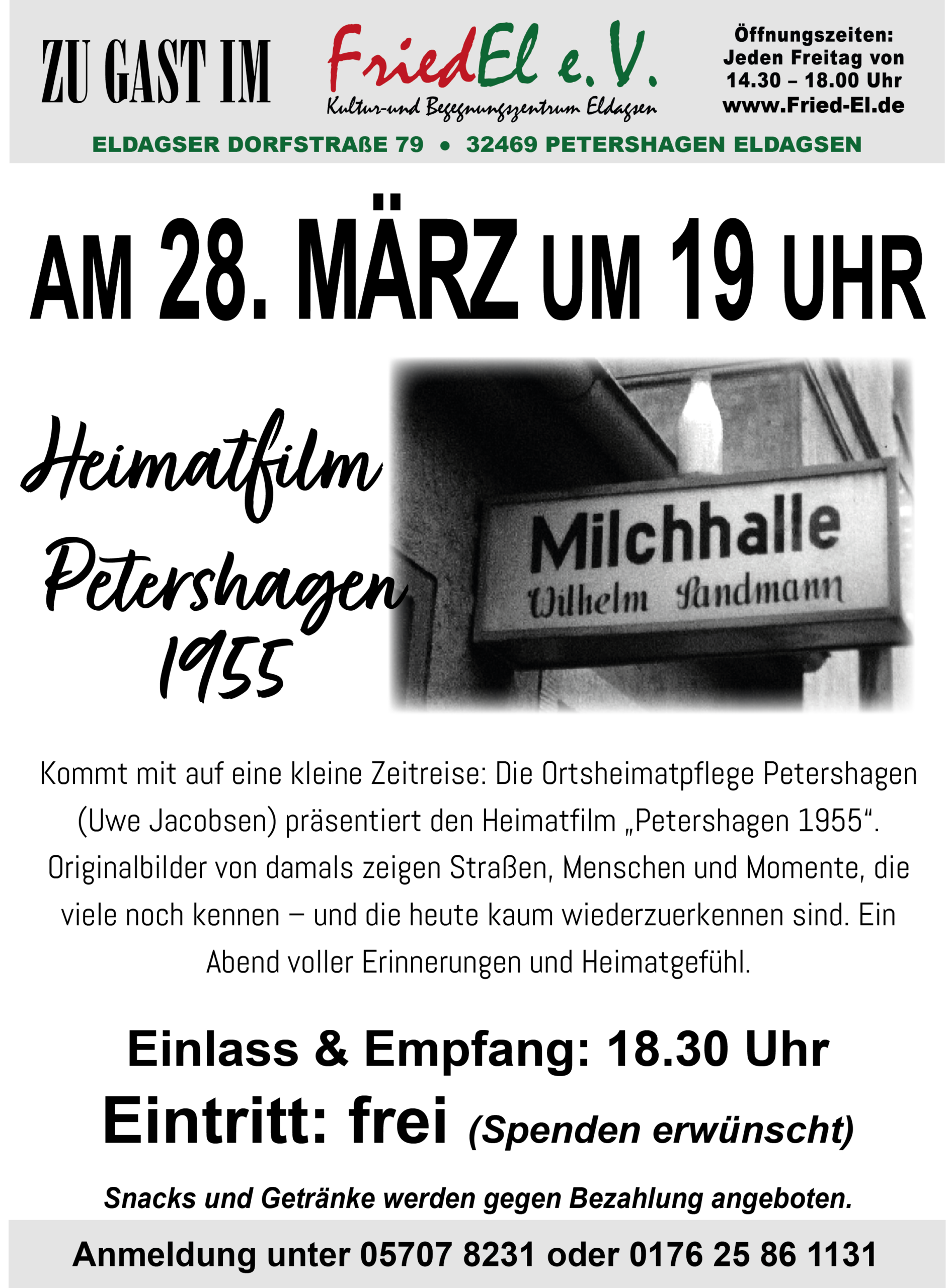 28. März – 19 Uhr