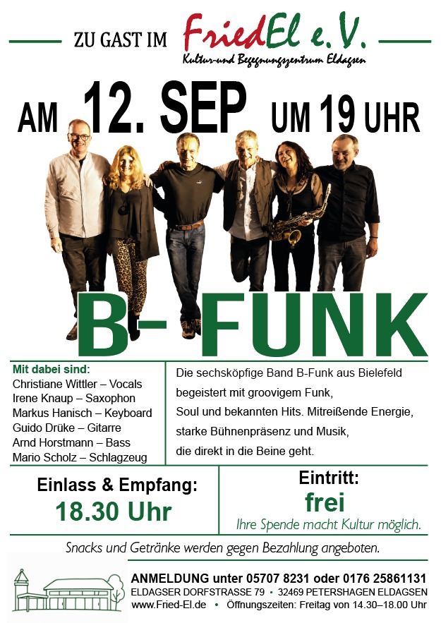 12. September – 19 Uhr